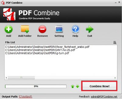 PDF Combine скриншот 4