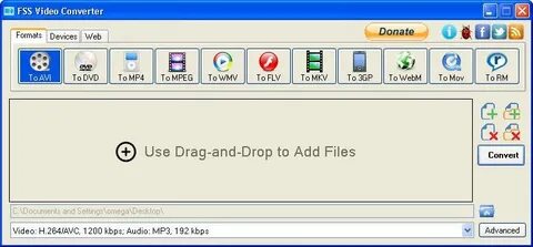 FSS Video Converter скриншот 1