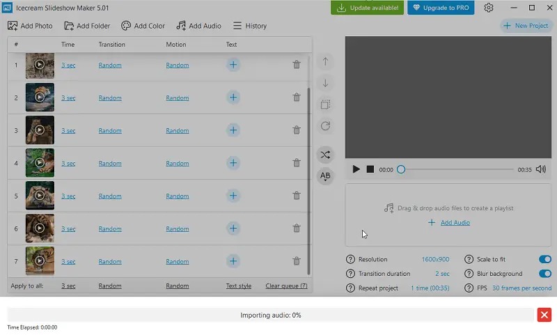 Icecream Slideshow Maker скриншот 3