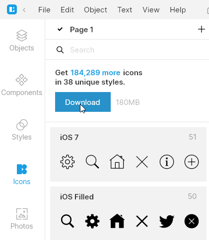 icons8.com скриншот 3