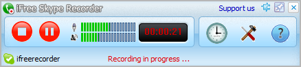 iFree Skype Recorder скриншот 4