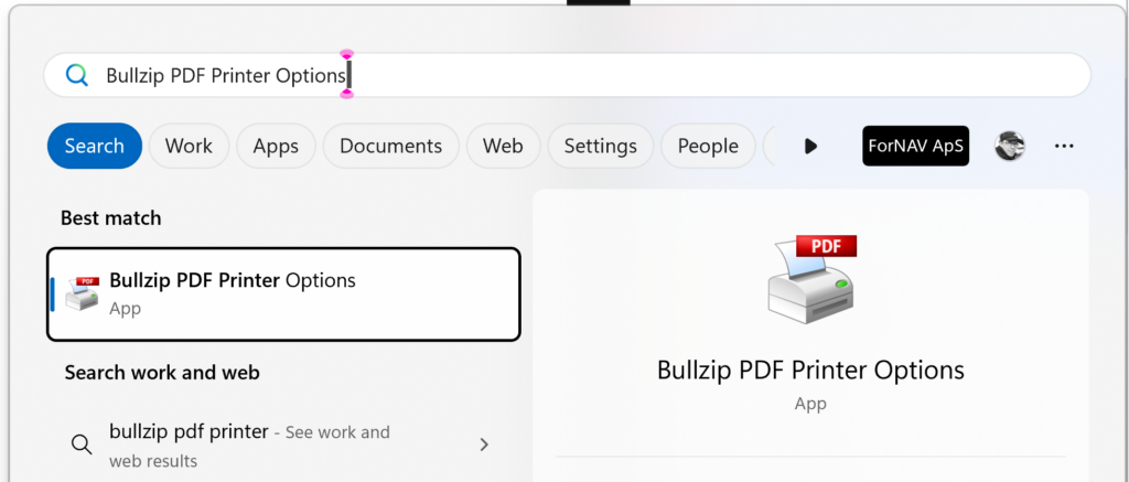 Bullzip PDF Printer скриншот 1