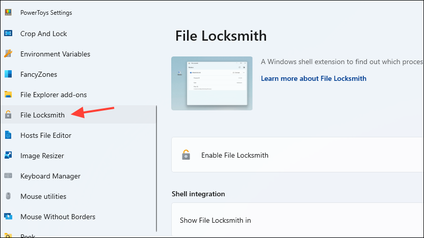 File Locksmith скриншот 2