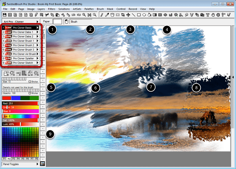 TwistedBrush Pro Studio скриншот 5