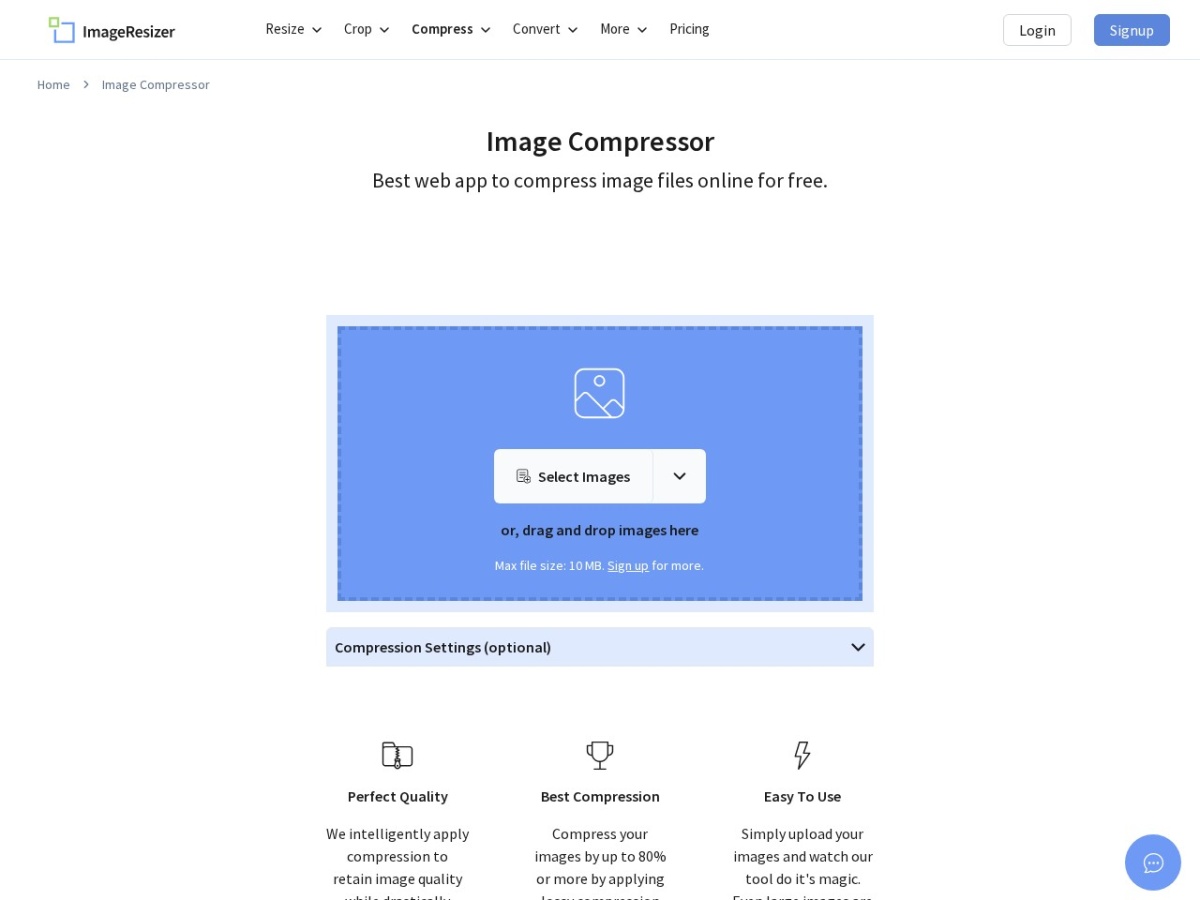 ImageResizer.com скриншот 3