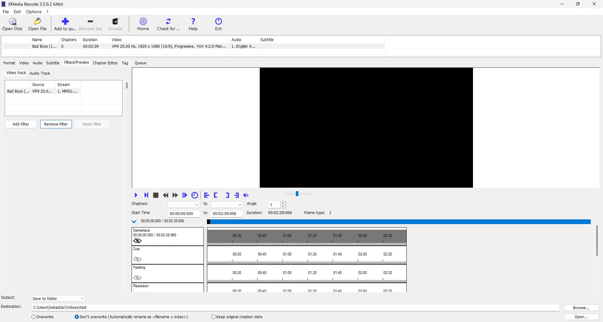 XMedia Recode скриншот 6