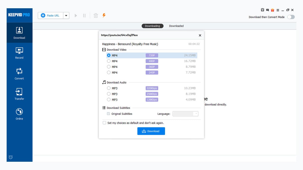 Keepvid Video Downloader скриншот 3