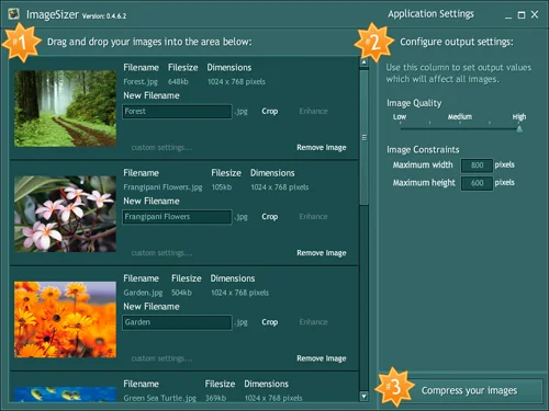 ImageSizer скриншот 2