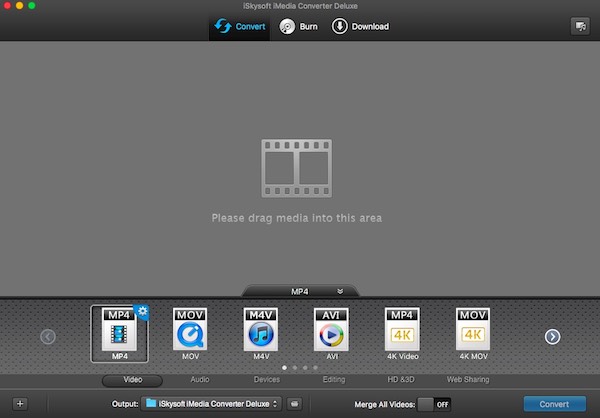 iSkysoft iMedia Converter Deluxe скриншот 2