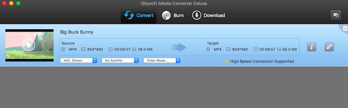 iSkysoft iMedia Converter Deluxe скриншот 3
