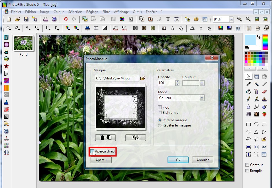 PhotoFiltre Studio X скриншот 3