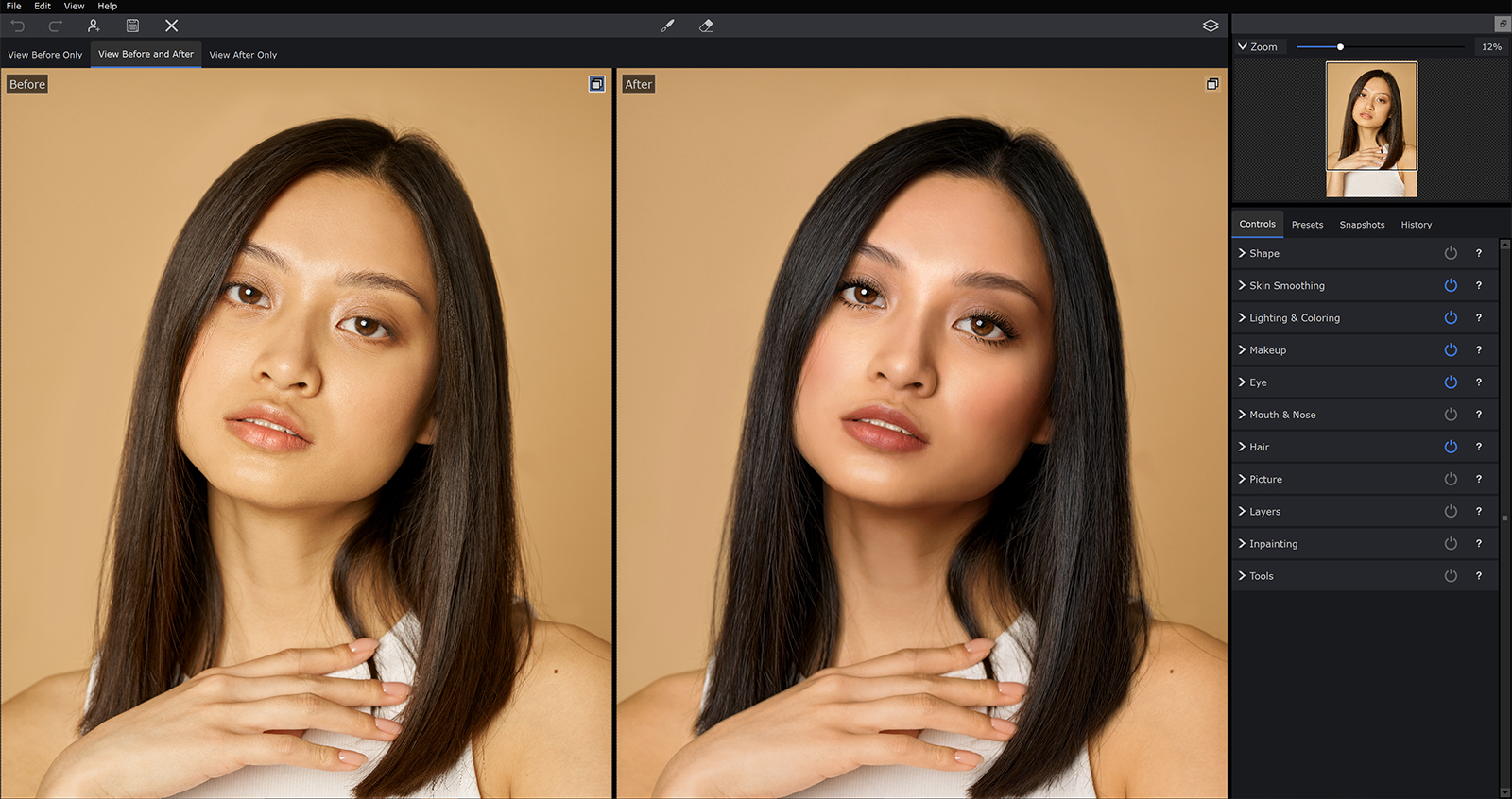 PortraitPro скриншот 2