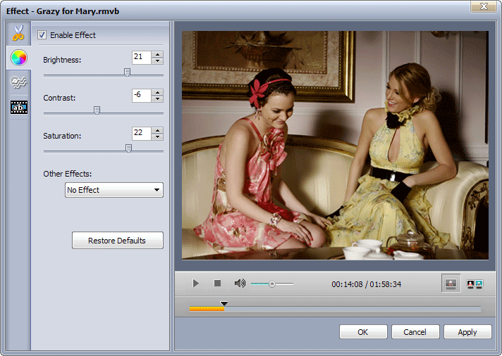ImTOO MPEG Encoder скриншот 7