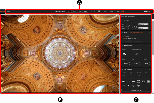 Imaging Edge Desktop скриншот 2