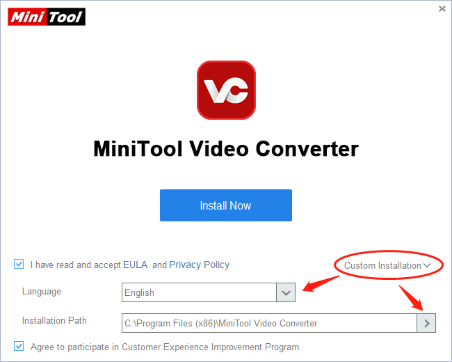 MiniTool Video Converter скриншот 2