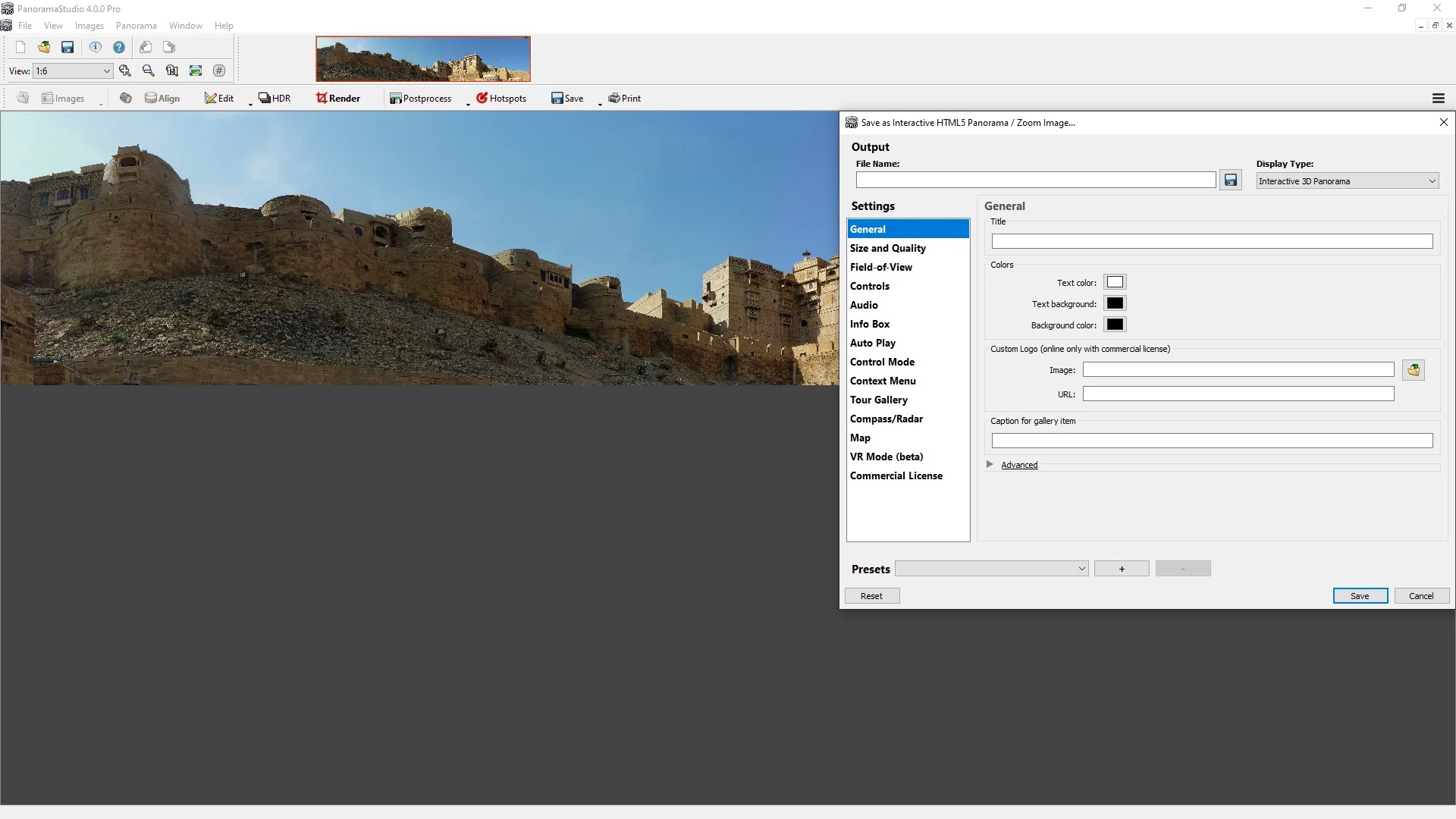 PanoramaStudio скриншот 9
