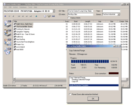 Exact Audio Copy скриншот 2