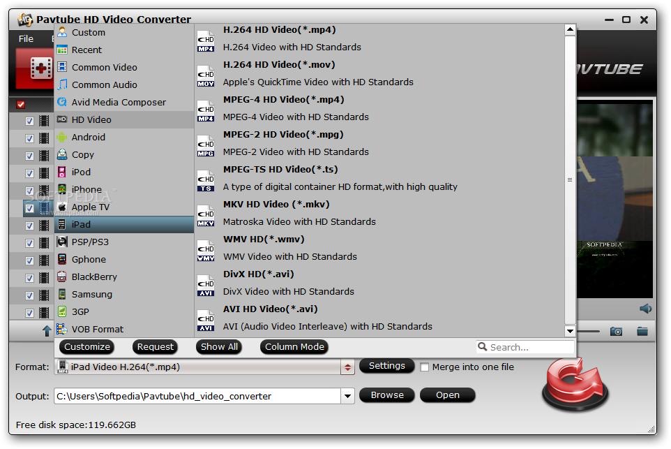 Pavtube Video Converter Ultimate скриншот 4