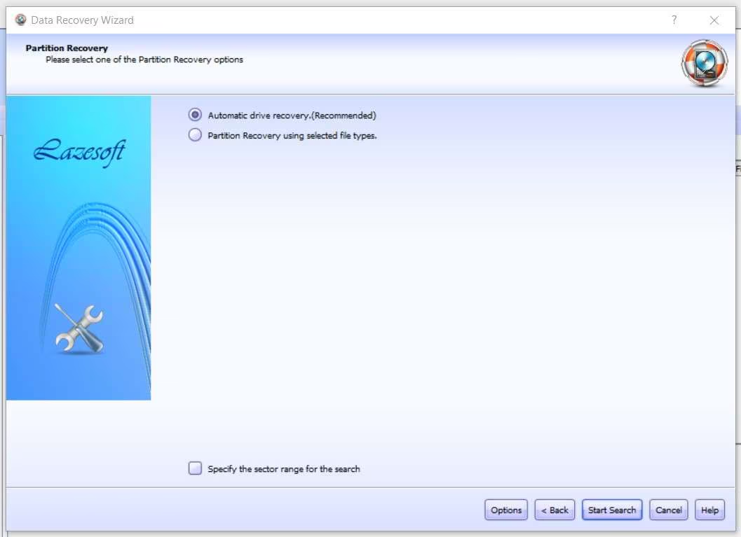 Мастер создания загрузочного носителя Lazesoft Recovery Suite