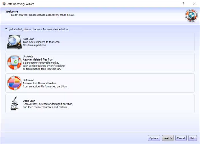 Lazesoft Recovery скриншот 4