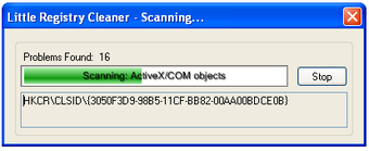 Little Registry Cleaner скриншот 1