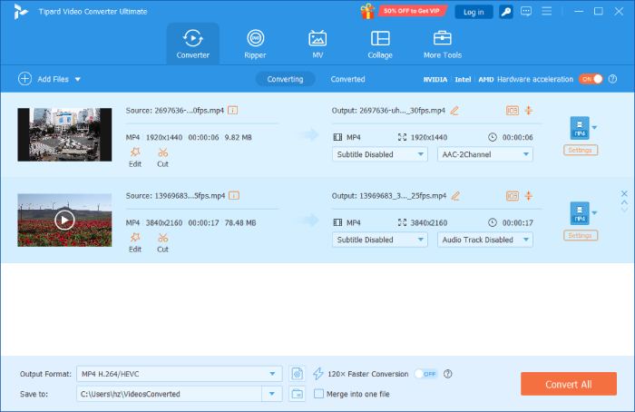Tipard Video Converter Ultimate скриншот 1