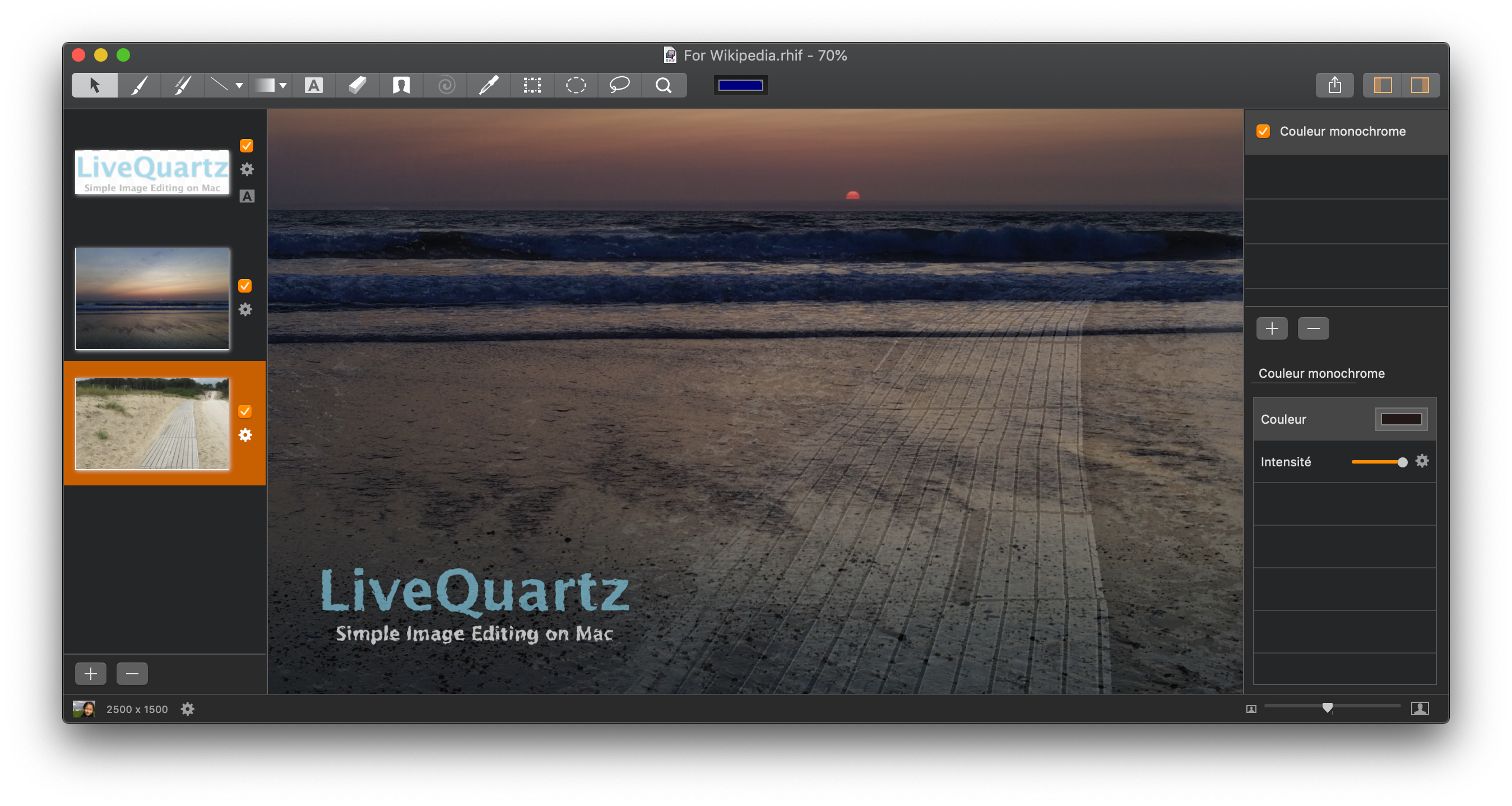 LiveQuartz скриншот 3