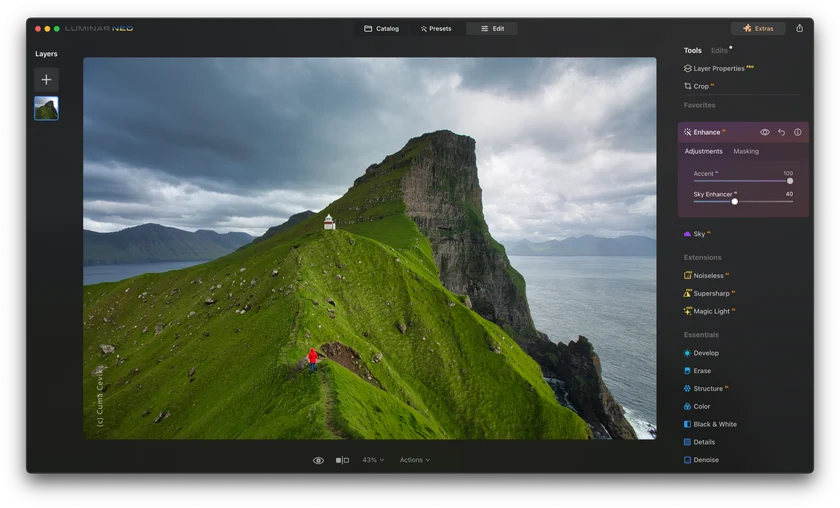 Luminar скриншот 3