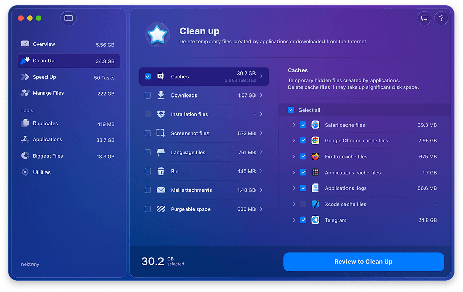 MacCleaner Pro скриншот 2