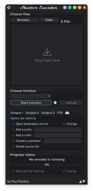 Shutter Encoder скриншот 2