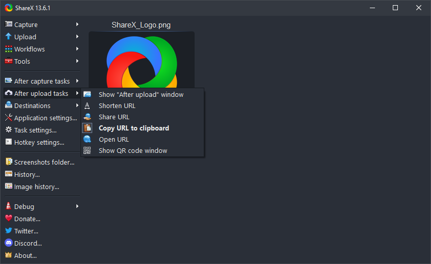 ShareX скриншот 7