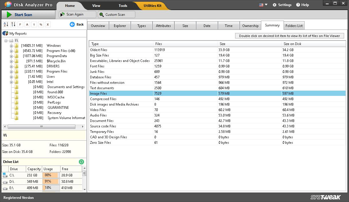 Disk Analyzer Pro скриншот 5