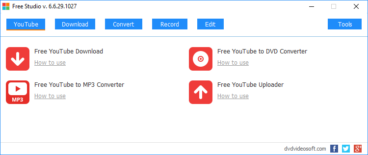 Free Studio скриншот 1