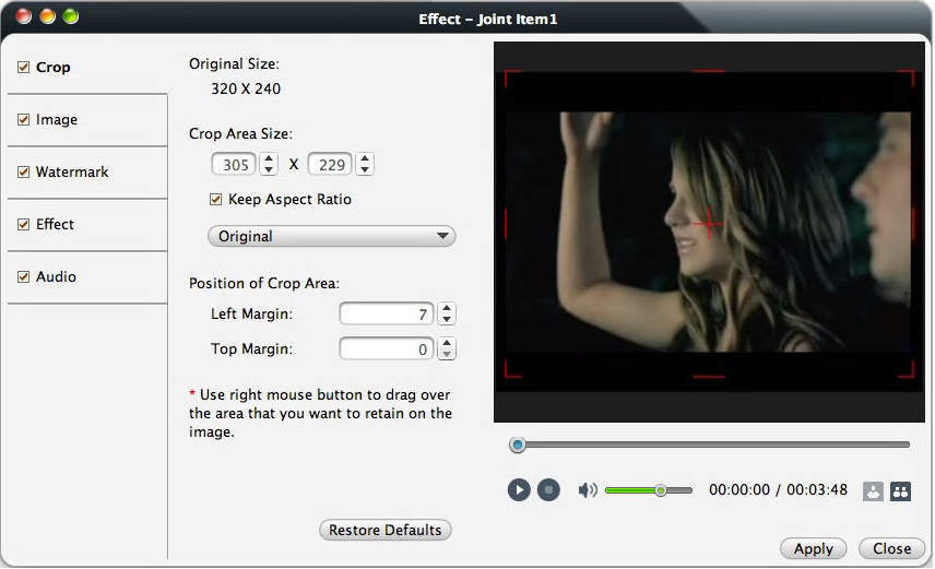 mediAvatar Video Converter скриншот 6