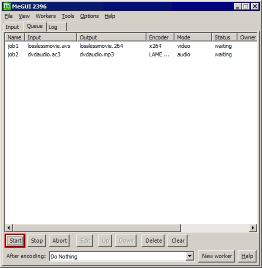 MeGUI скриншот 6