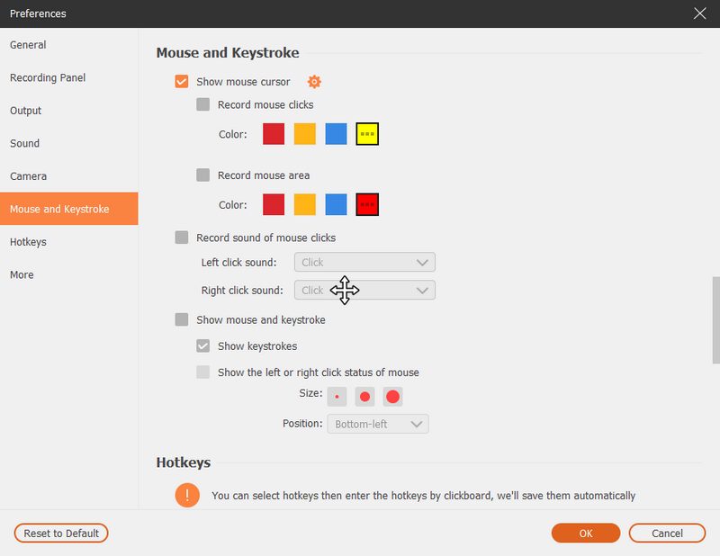 Aiseesoft Screen Recorder скриншот 3