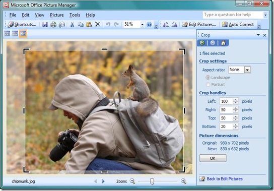 MS Picture Manager скриншот 2