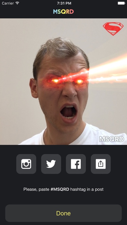 MSQRD скриншот 3