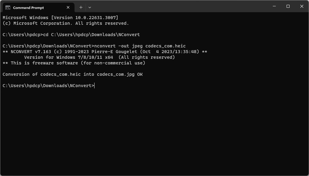 NConvert скриншот 2