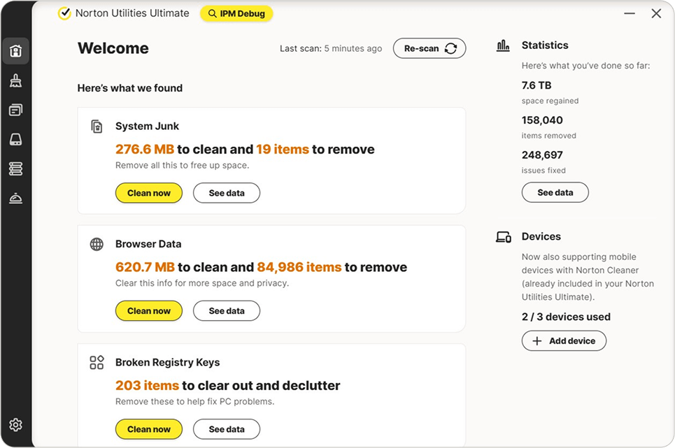 Norton Utilities скриншот 2