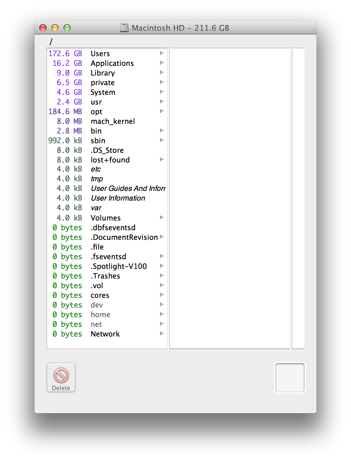 OmniDiskSweeper скриншот 2