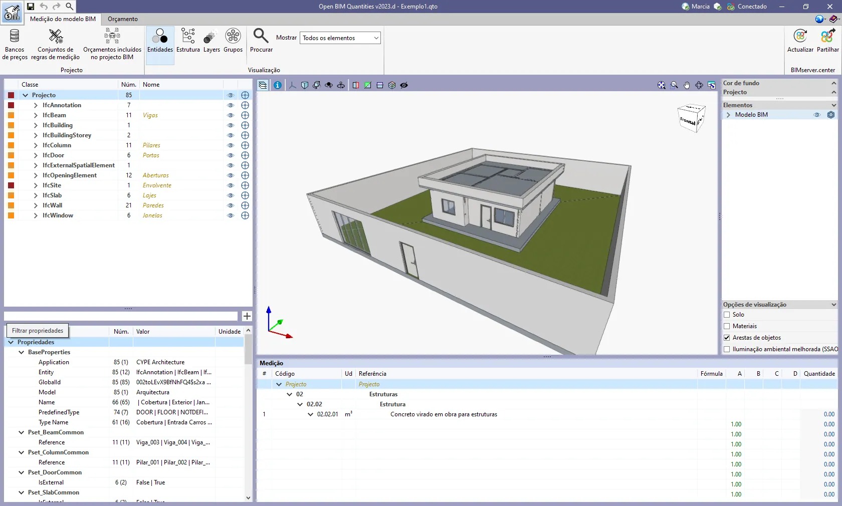 Open BIM Quantities скриншот 1
