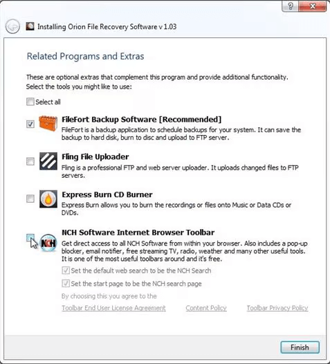 Orion File Recovery скриншот 3