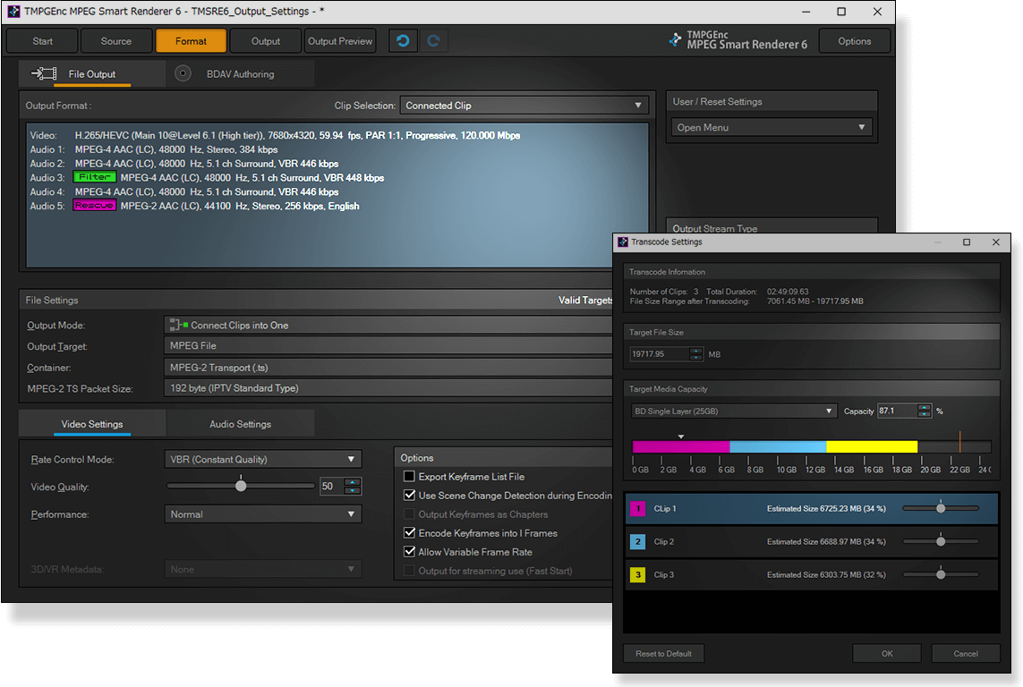 TMPGEnc MPEG Smart Renderer скриншот 7