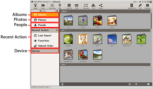 Olympus Viewer 3: подробный обзор фирменного просмотрщика, RAW-конвертера и фотоорганайзера Olympus скриншот 1