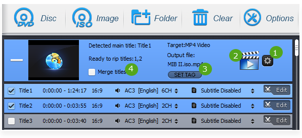 WinX DVD Ripper скриншот 4