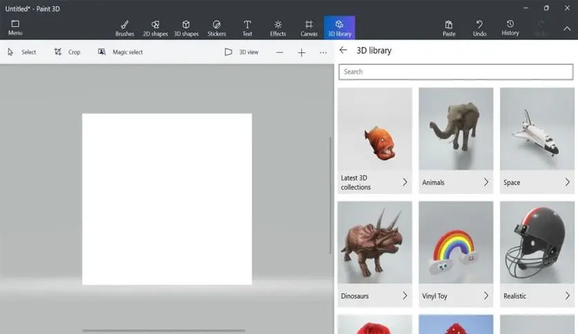 Paint 3D скриншот 4