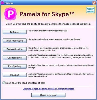 Pamela скриншот 1