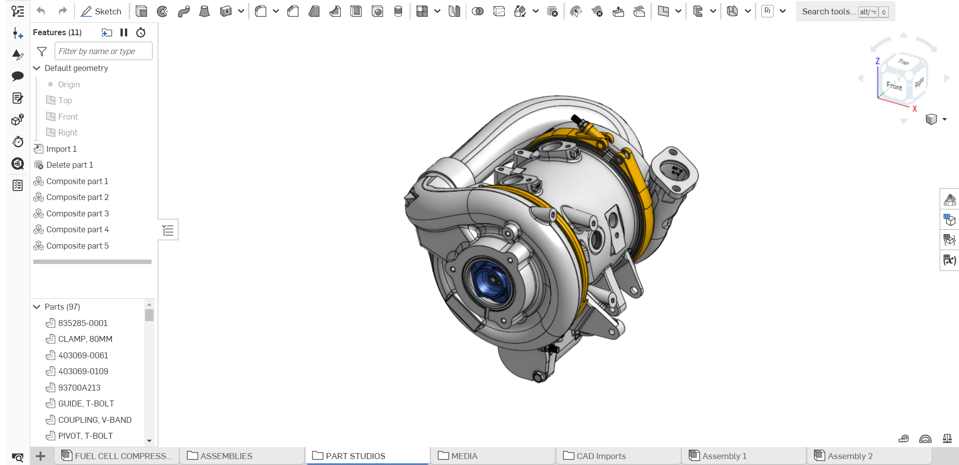 Onshape скриншот 1