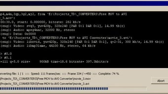 Pazera Free MOV to AVI Converter скриншот 7